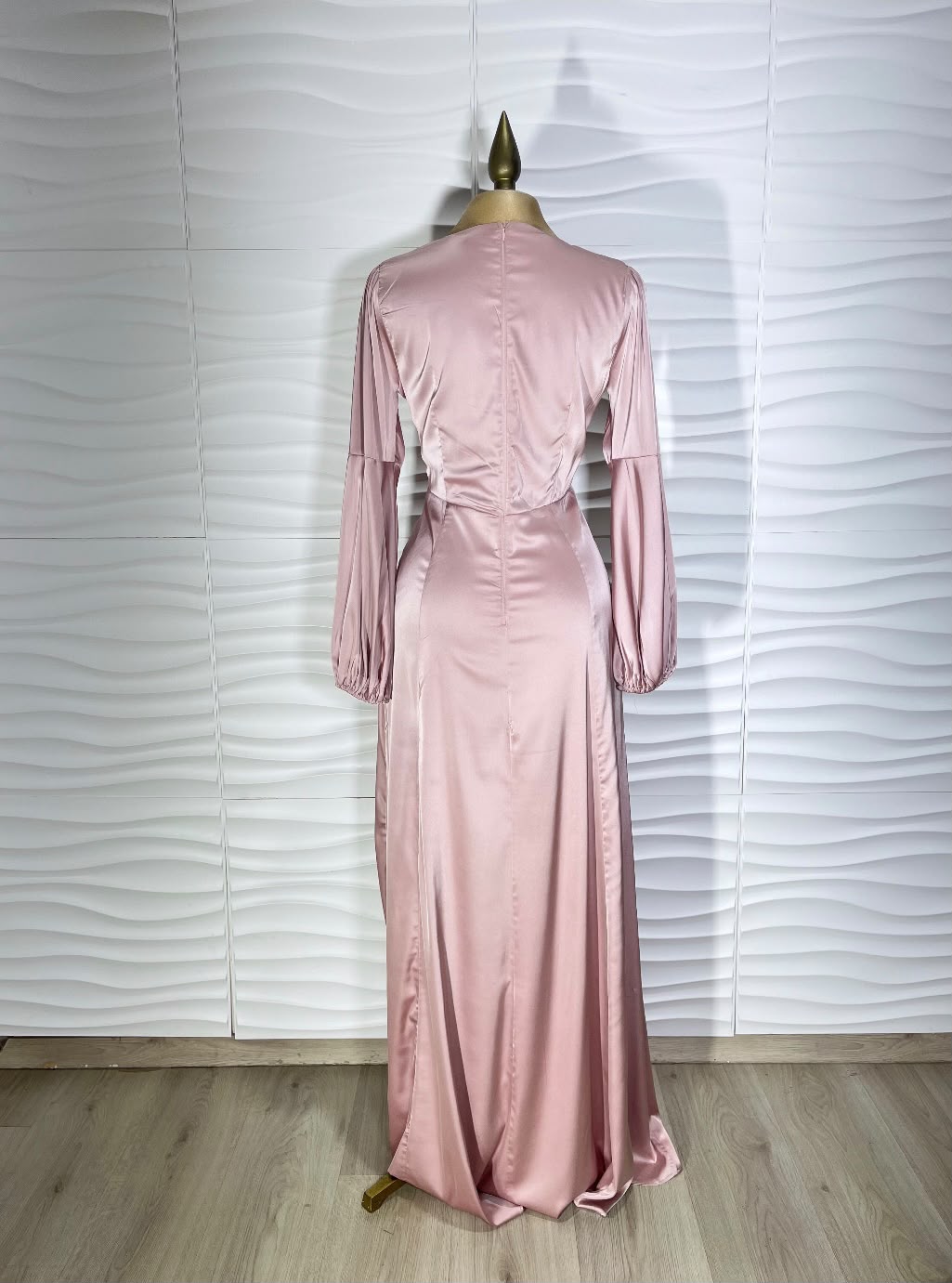 VESTIDO ROSVEL LISO RVD2115