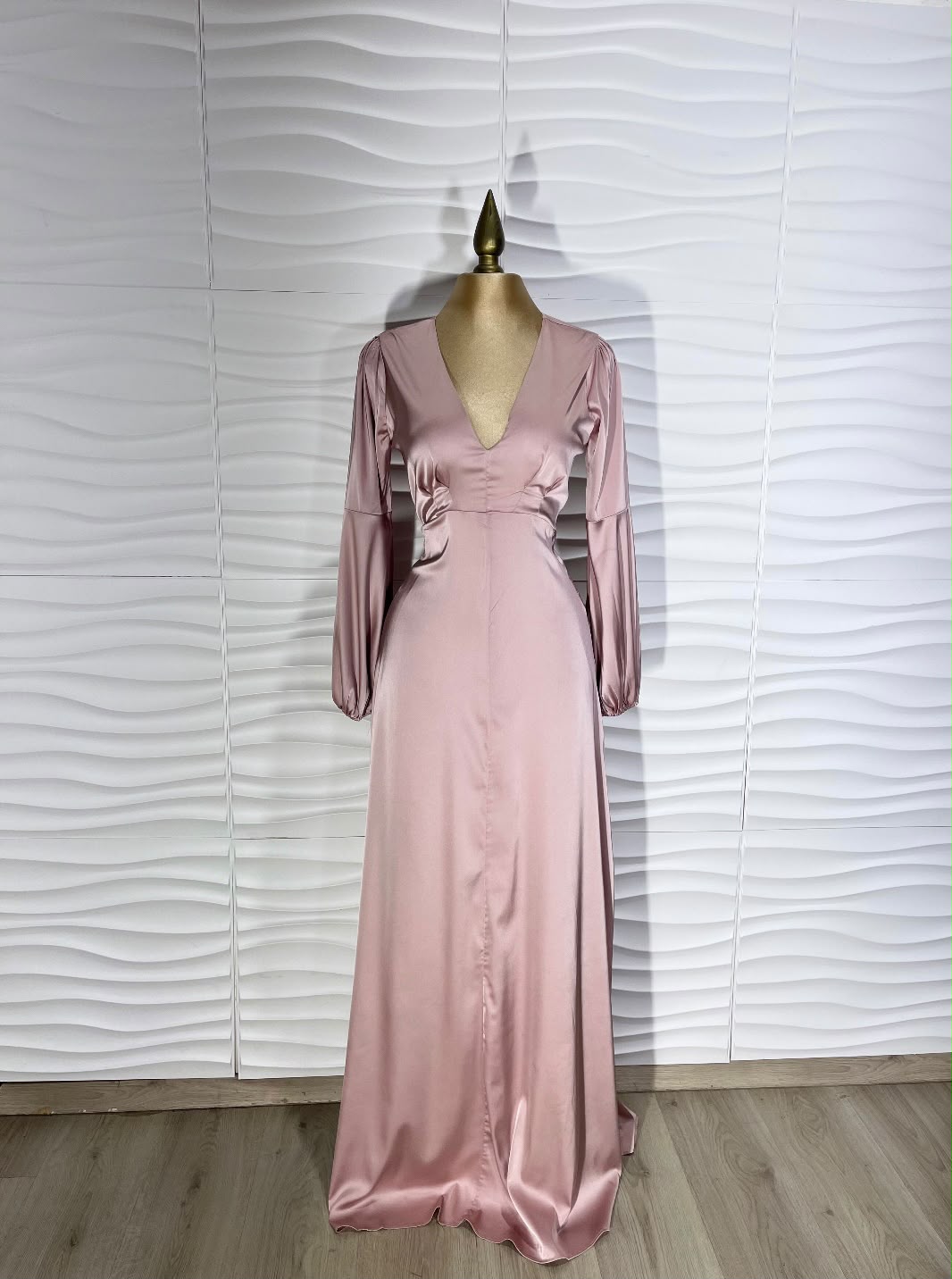 VESTIDO ROSVEL LISO RVD2115