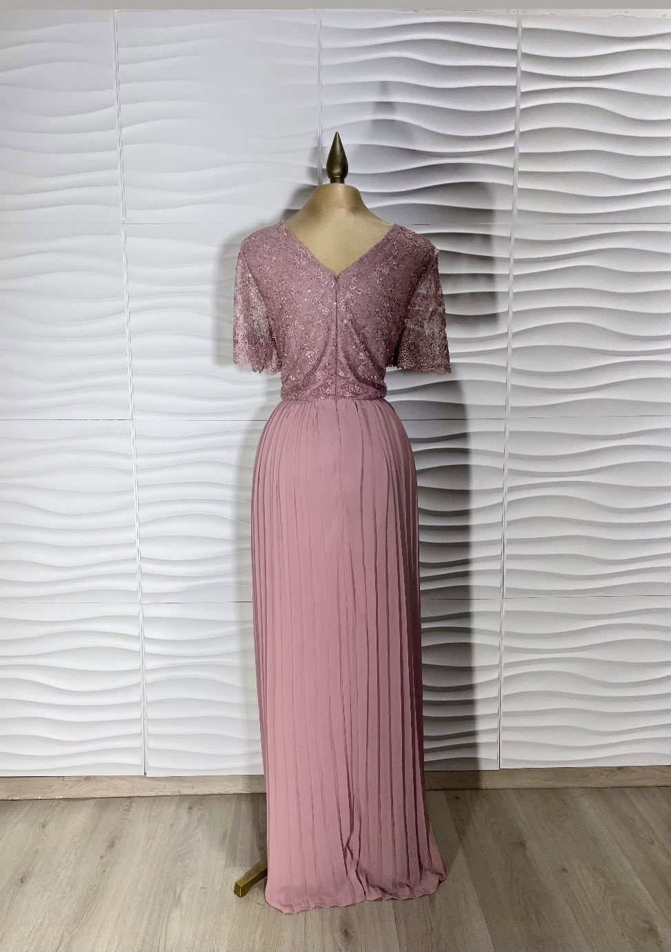 VESTIDO PLISADO PM40322