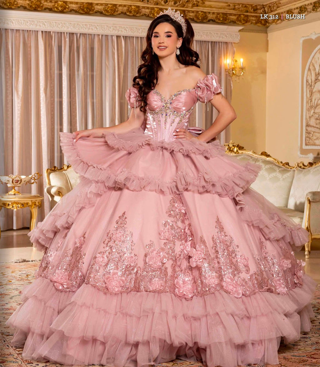 VESTIDO XV ALBA LK312
