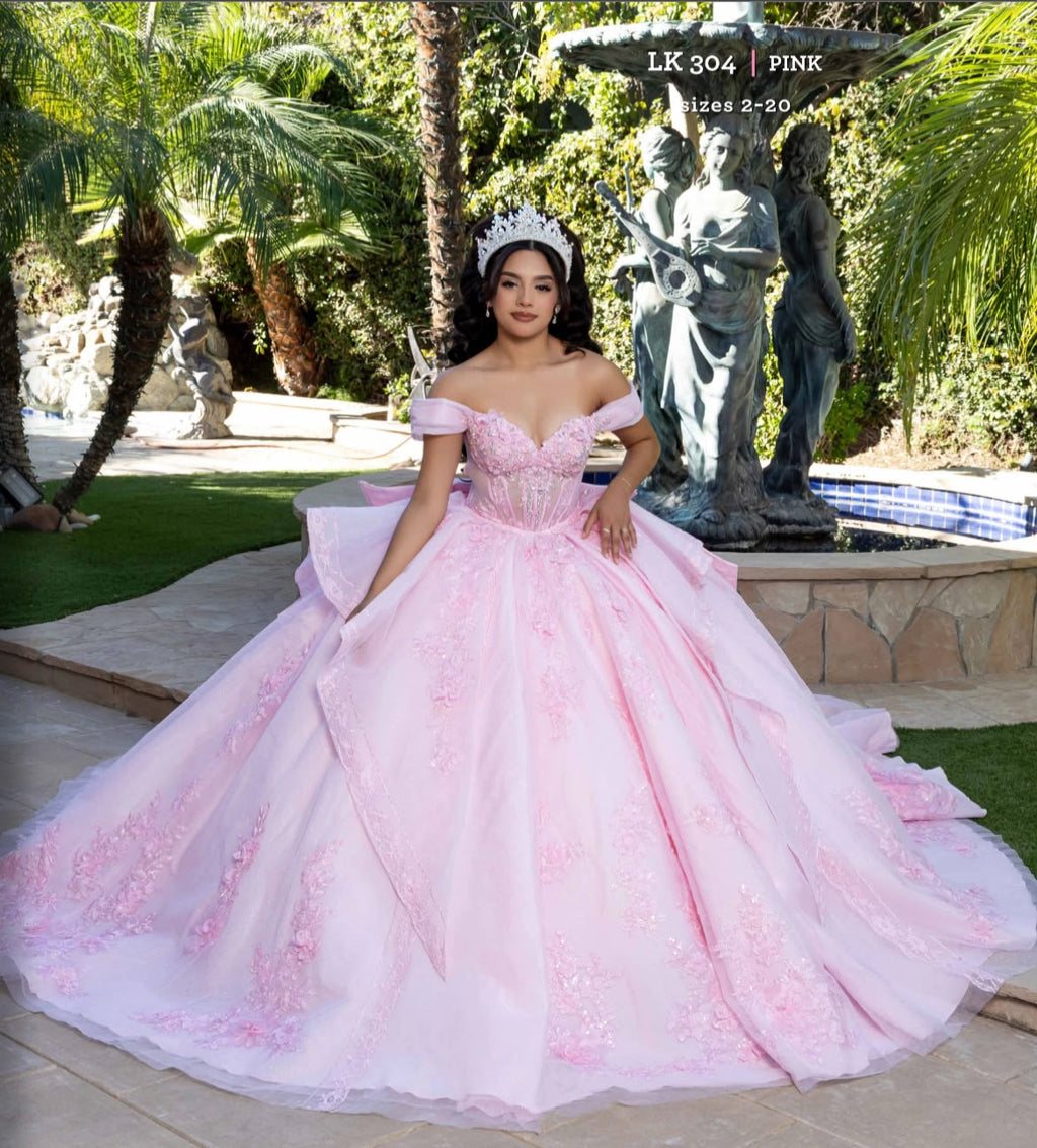 VESTIDO XV PAULA LK304