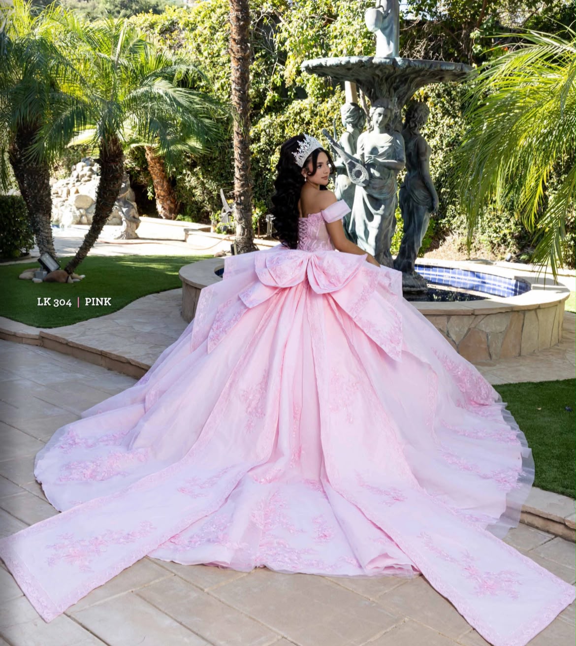 VESTIDO XV PAULA LK304