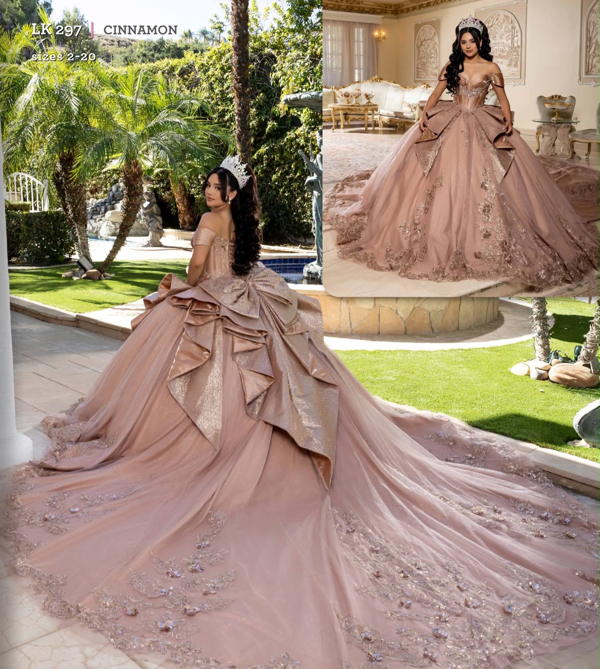 VESTIDO XV LEONODOR LK297