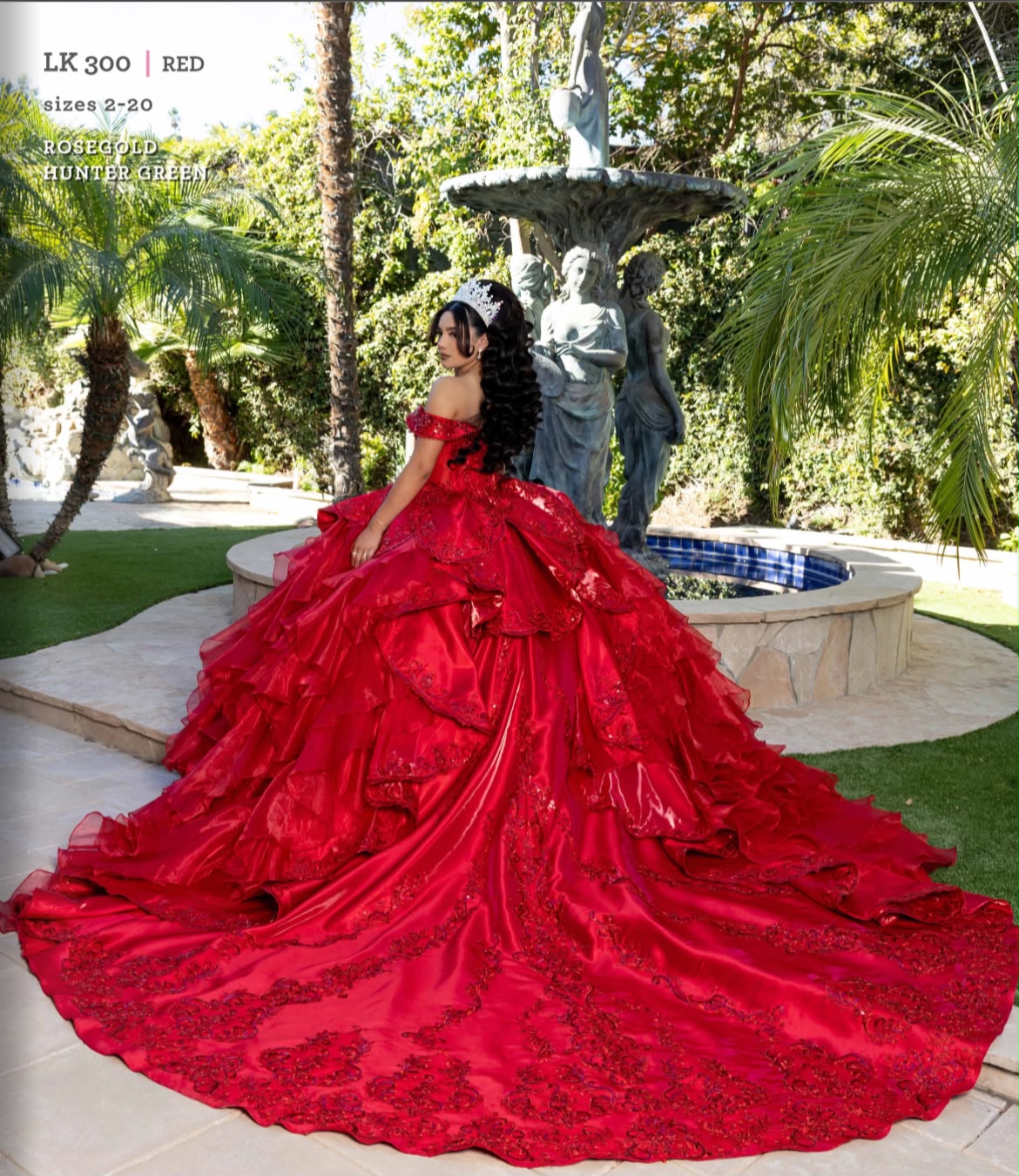 VESTIDO XV DELIA LK300