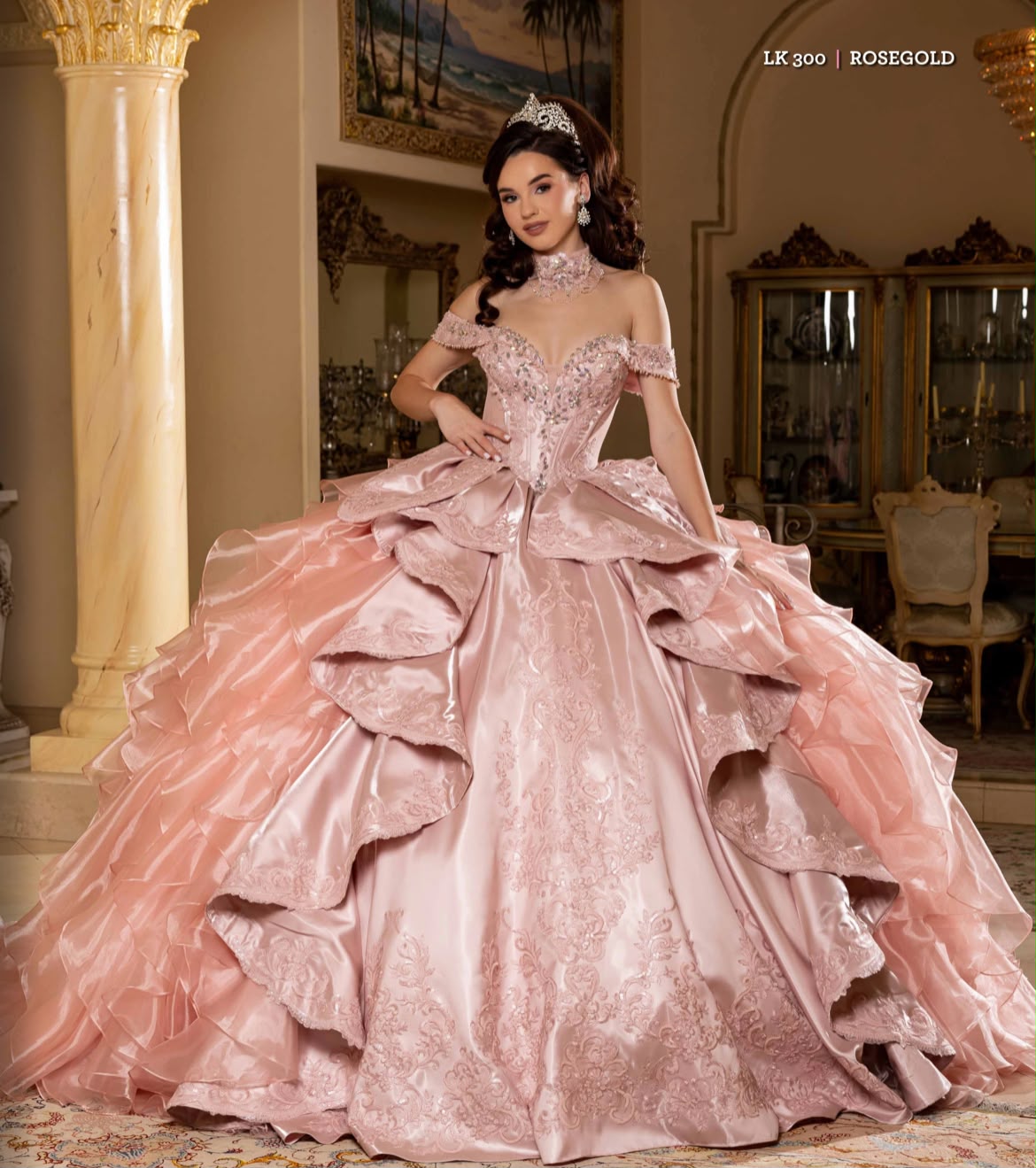 VESTIDO XV DELIA LK300