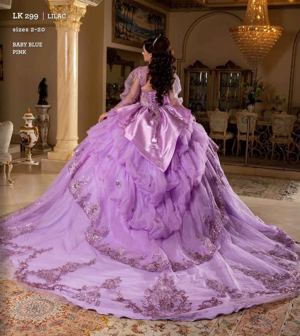 VESTIDO XV ELENA LK299