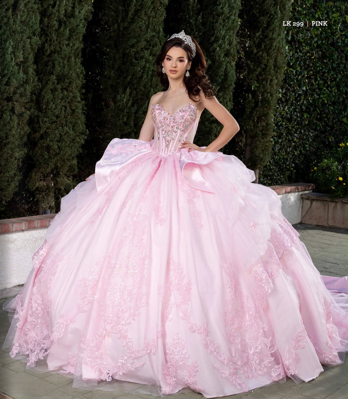 VESTIDO XV ELENA LK299