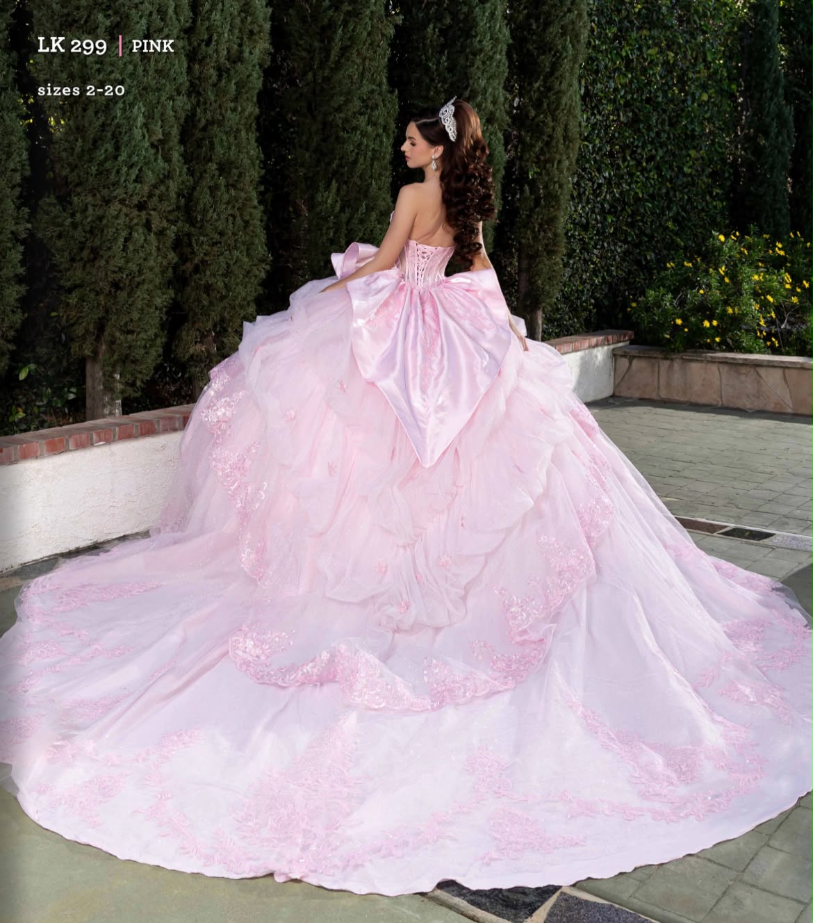 VESTIDO XV ELENA LK299
