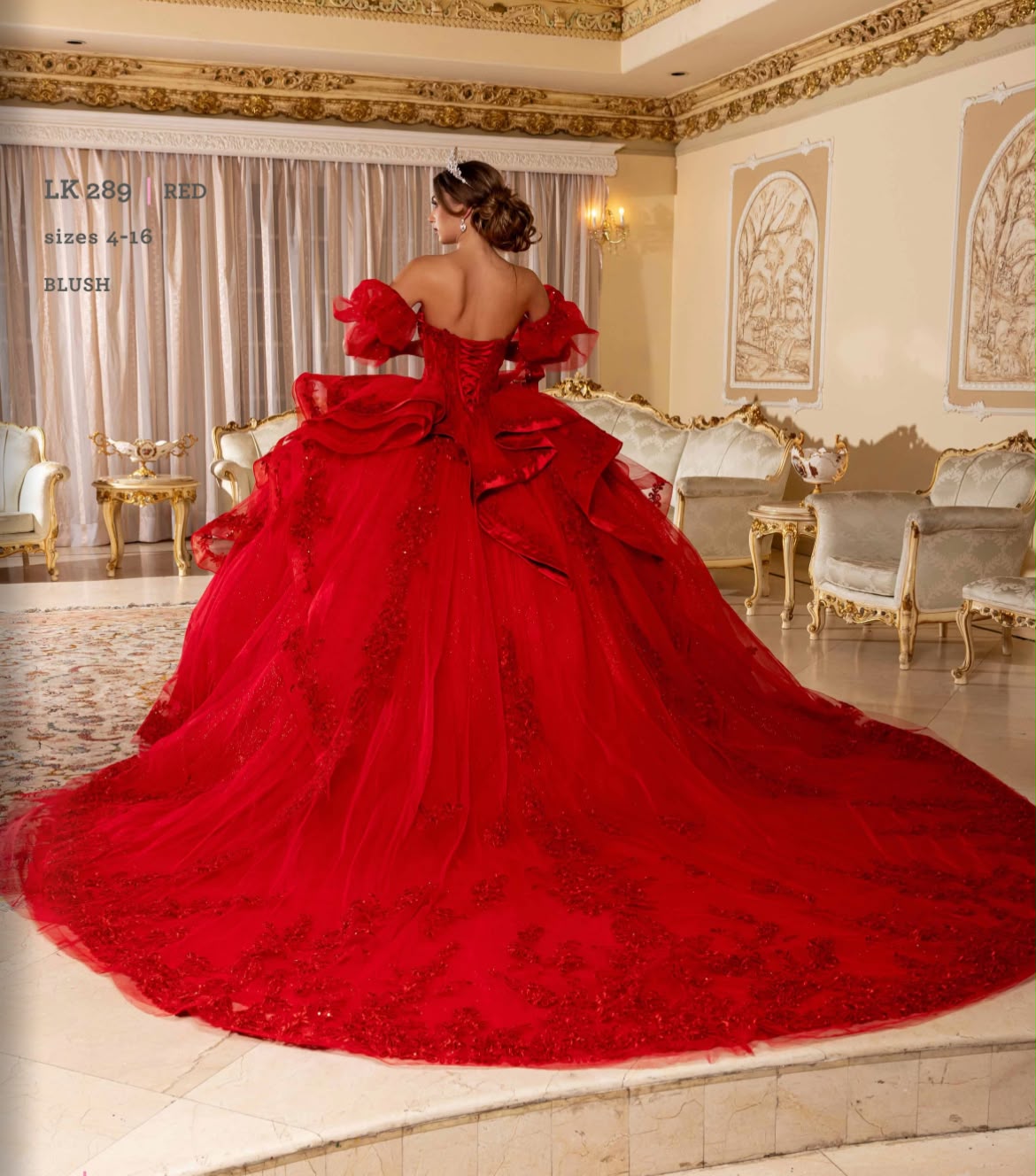 VESTIDO XV ELSA LK289
