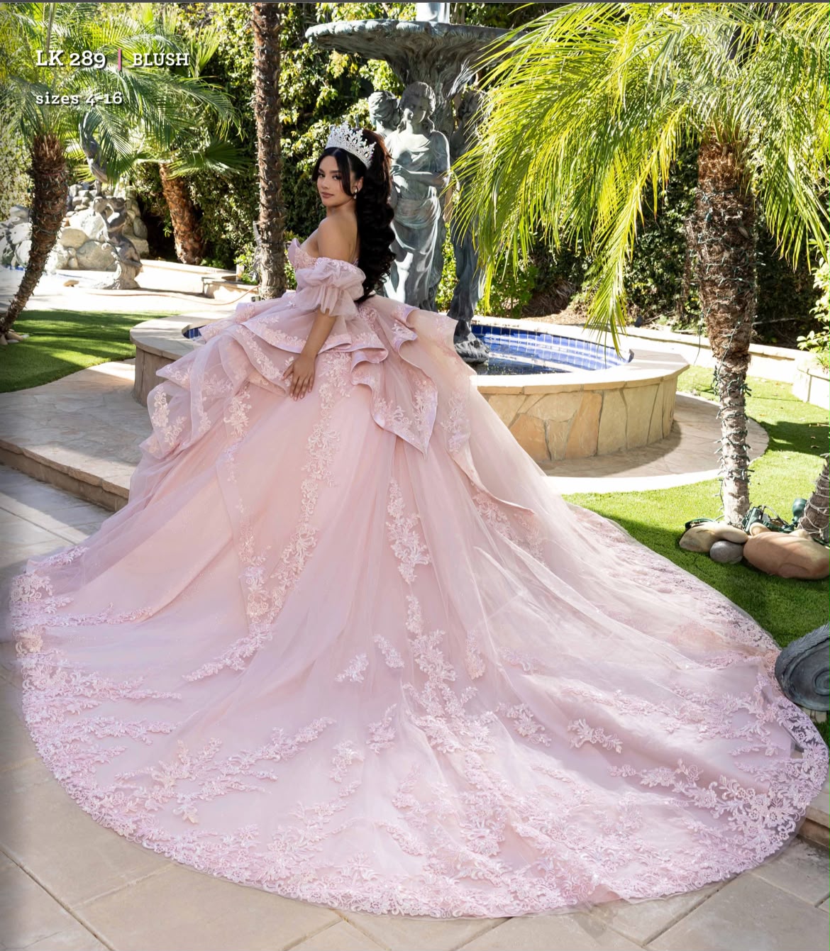 VESTIDO XV ELSA LK289