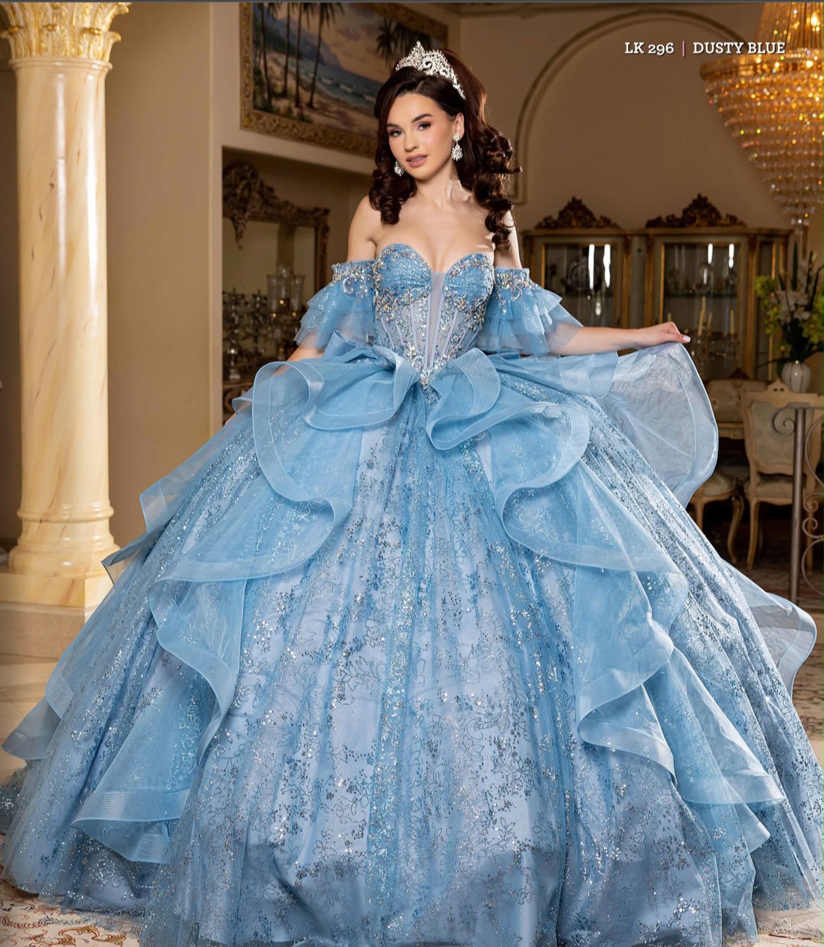 VESTIDO ADANARY XV LK296