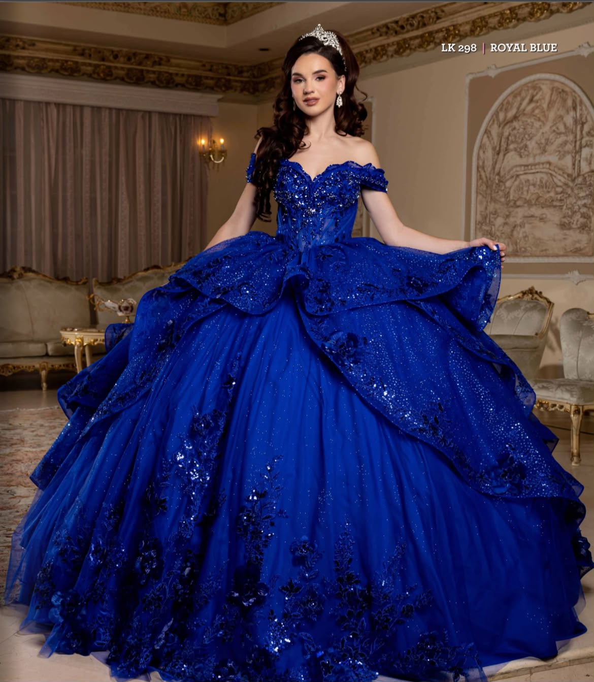 VESTIDO GERALDINE XV LK298