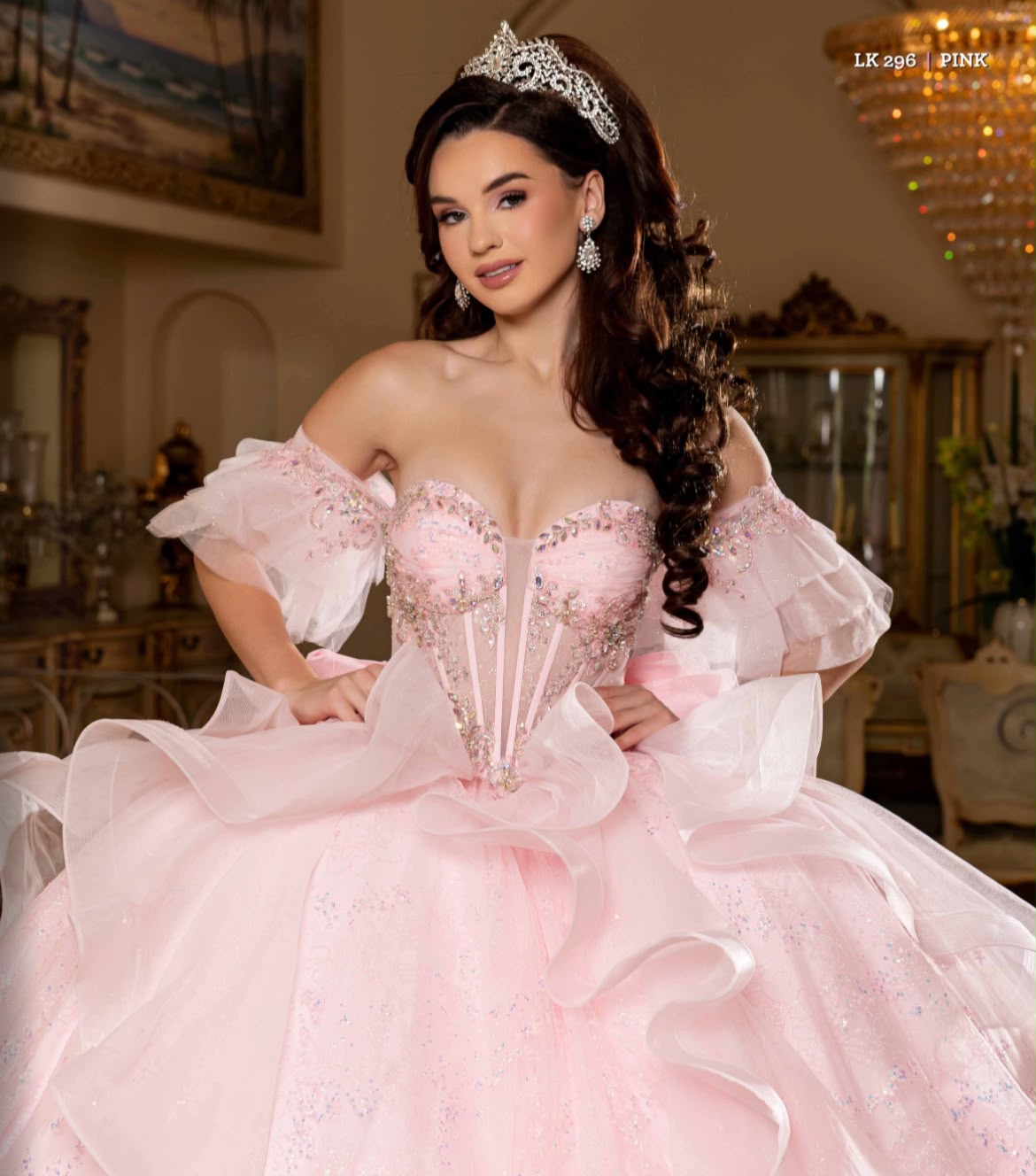 VESTIDO ADANARY XV LK296