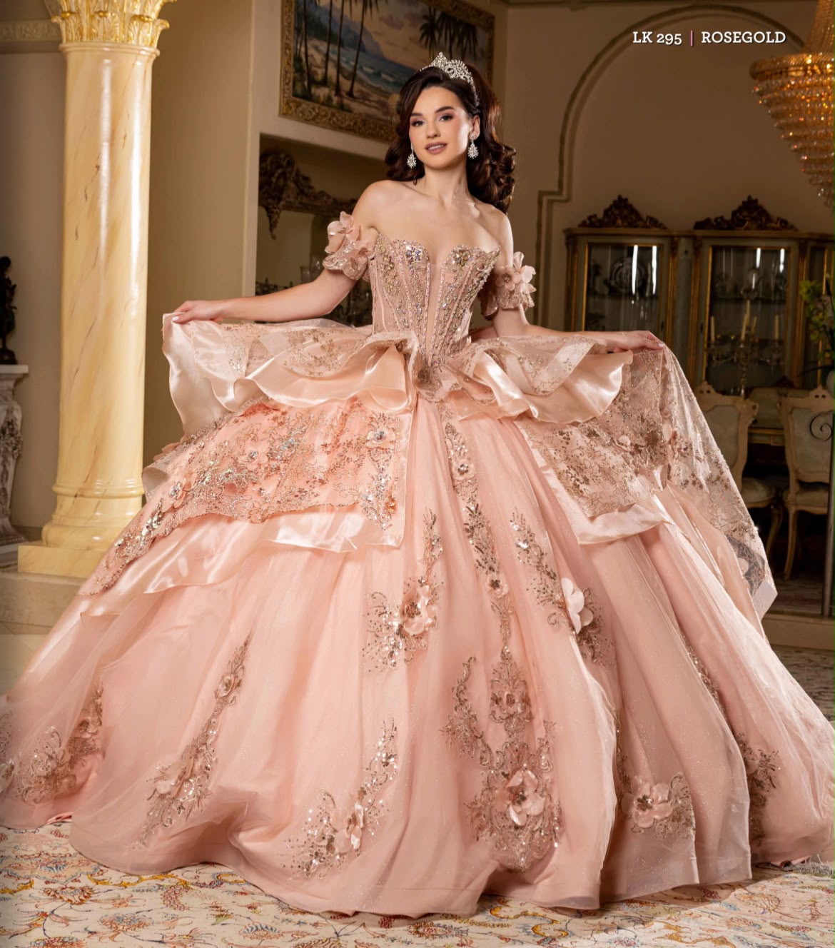 VESTIDO ISABELLA XV LK295