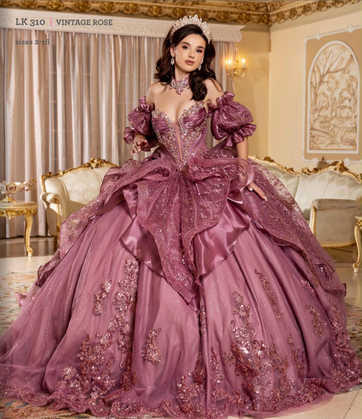 VESTIDO GALILEA XV LK310