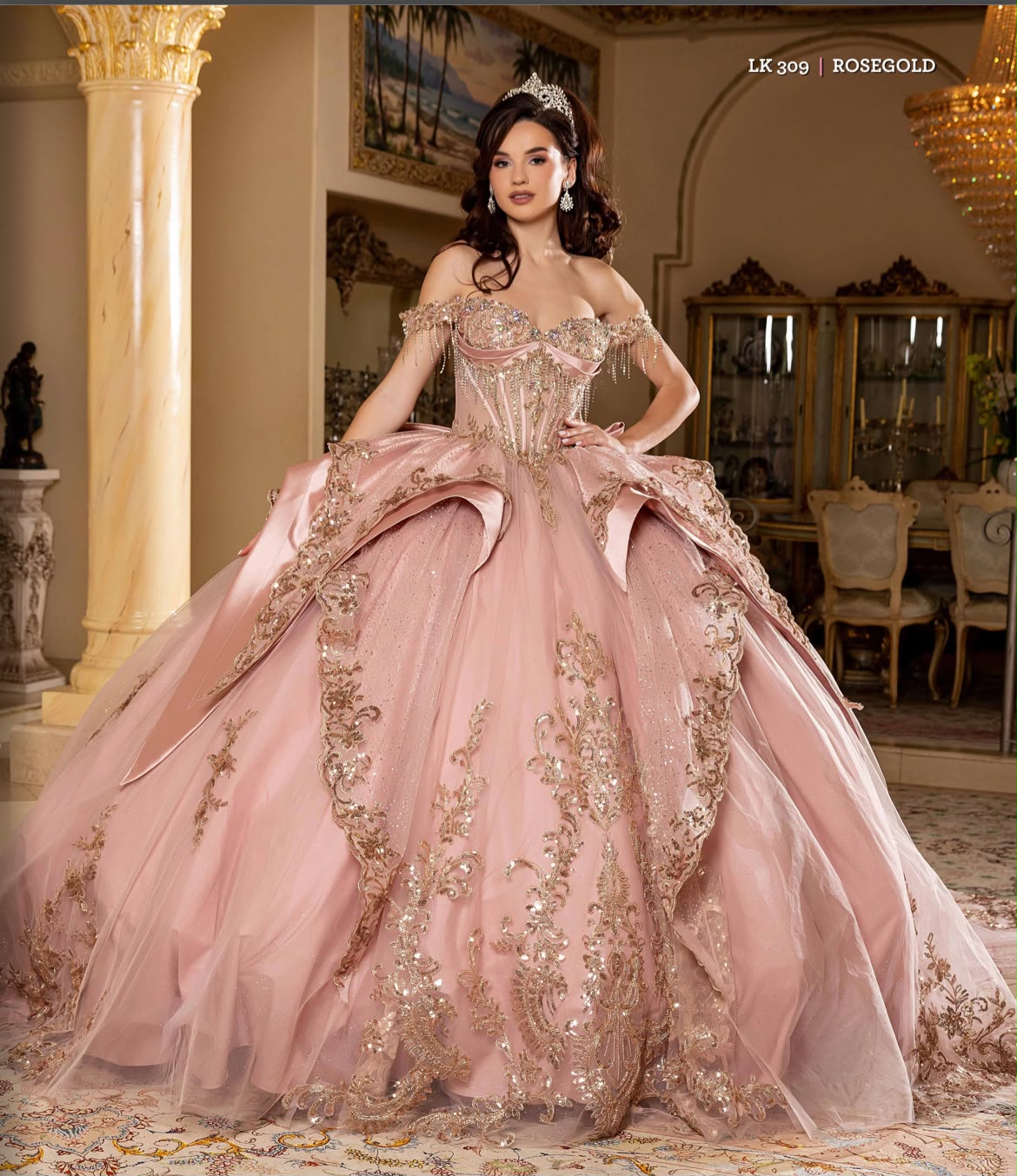 VESTIDO AMANDA XV LK309