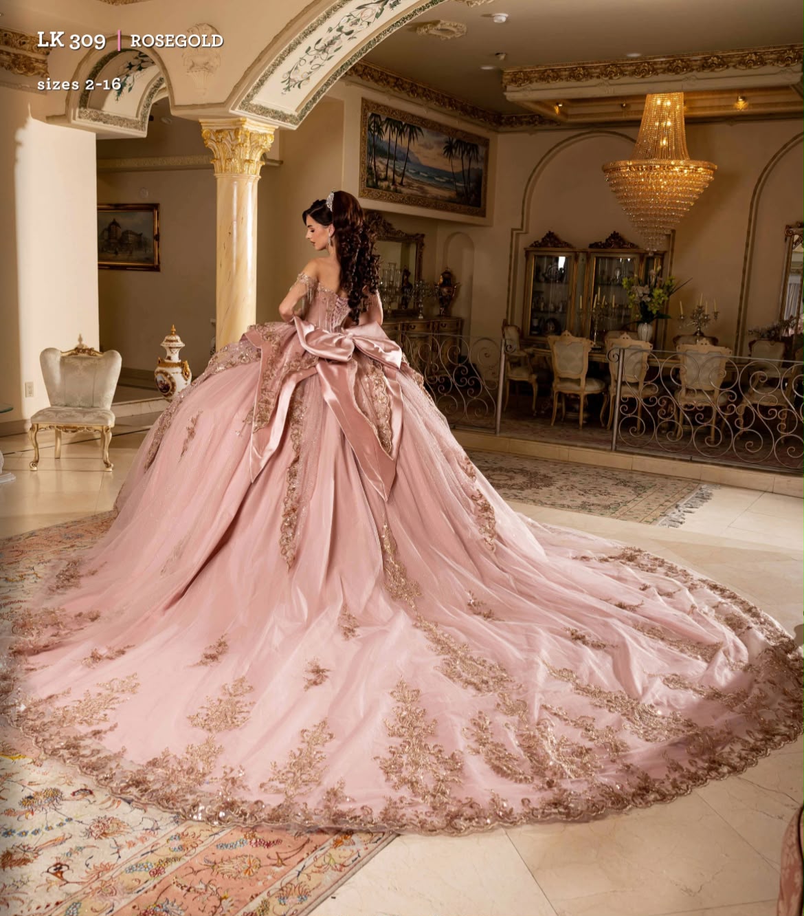 VESTIDO AMANDA XV LK309
