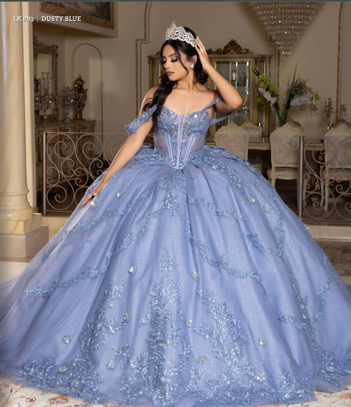 VESTIDO HANNIA XV LK283