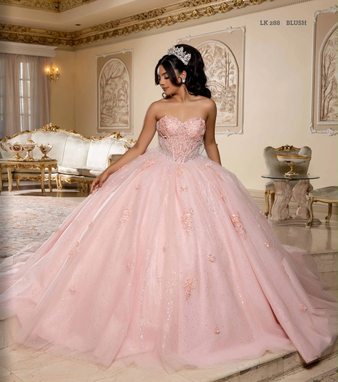 VESTIDO LINA XV LK288