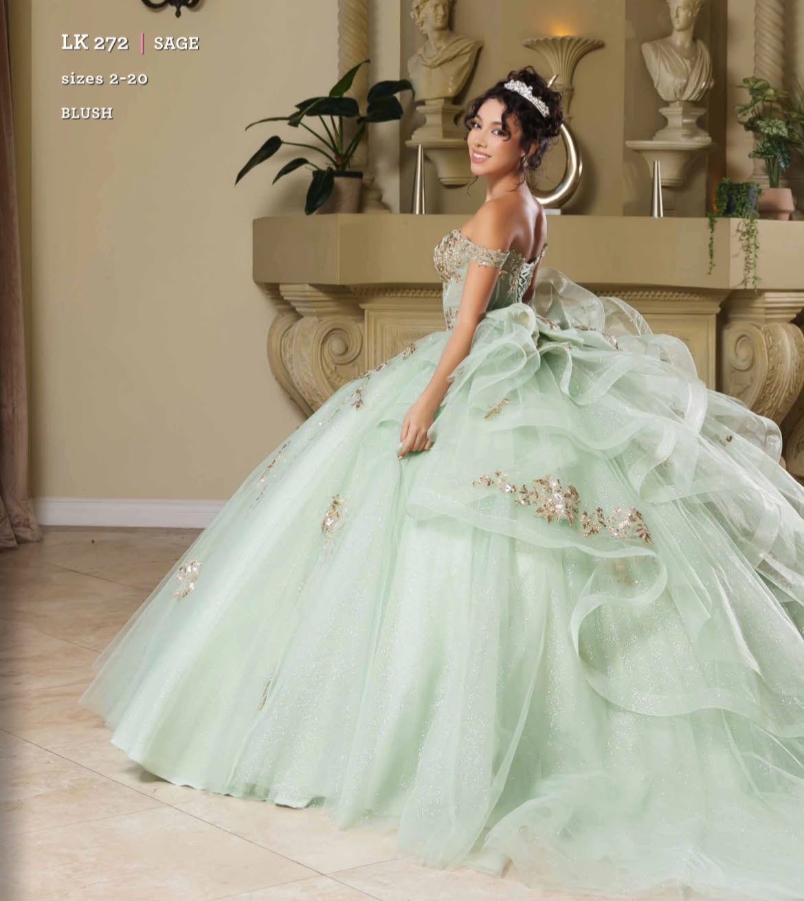 VESTIDO LEYRA XV LK272