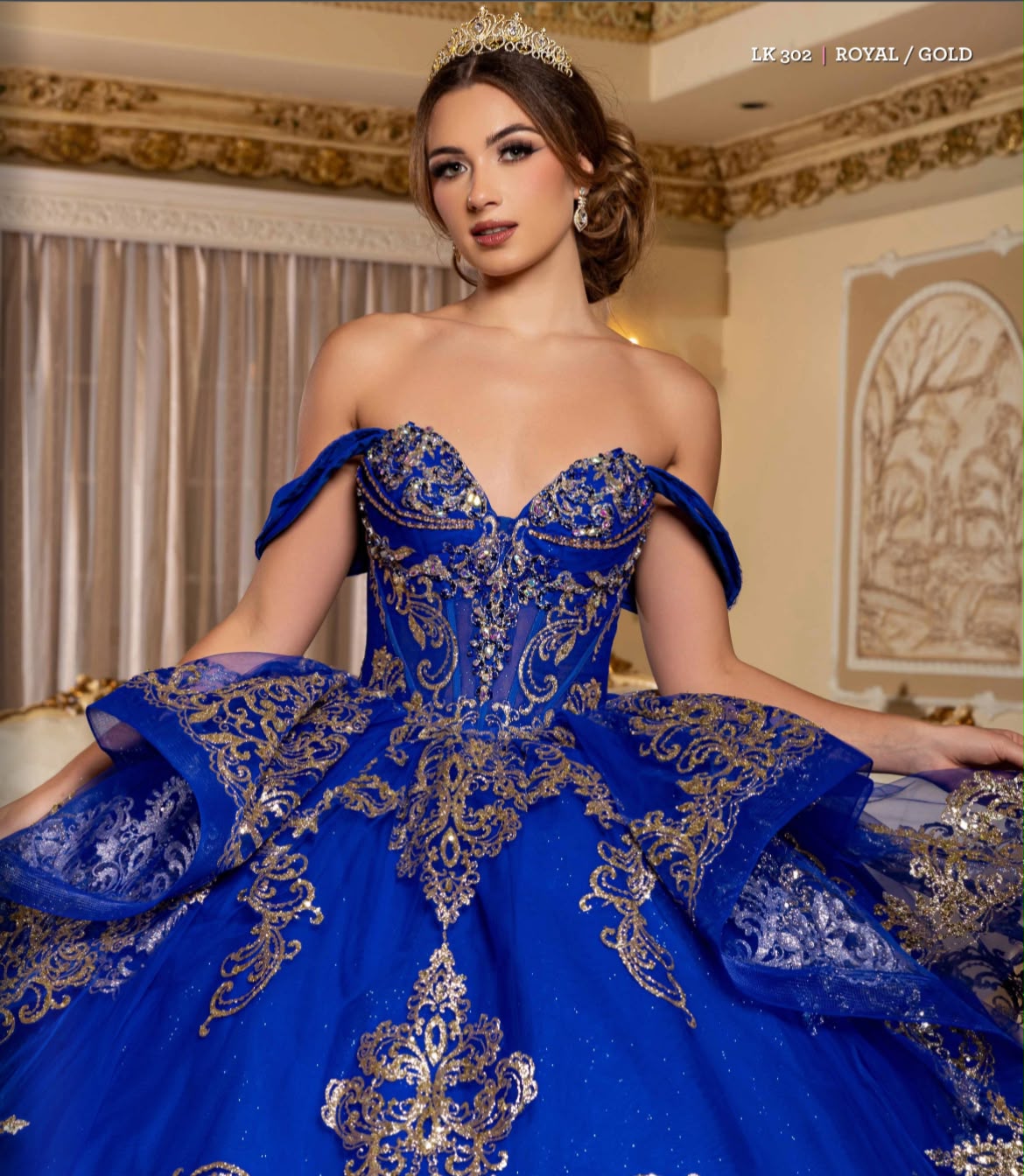 VESTIDO CATALNA XV LK302