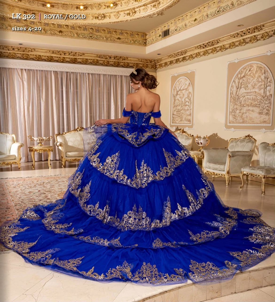 VESTIDO CATALNA XV LK302