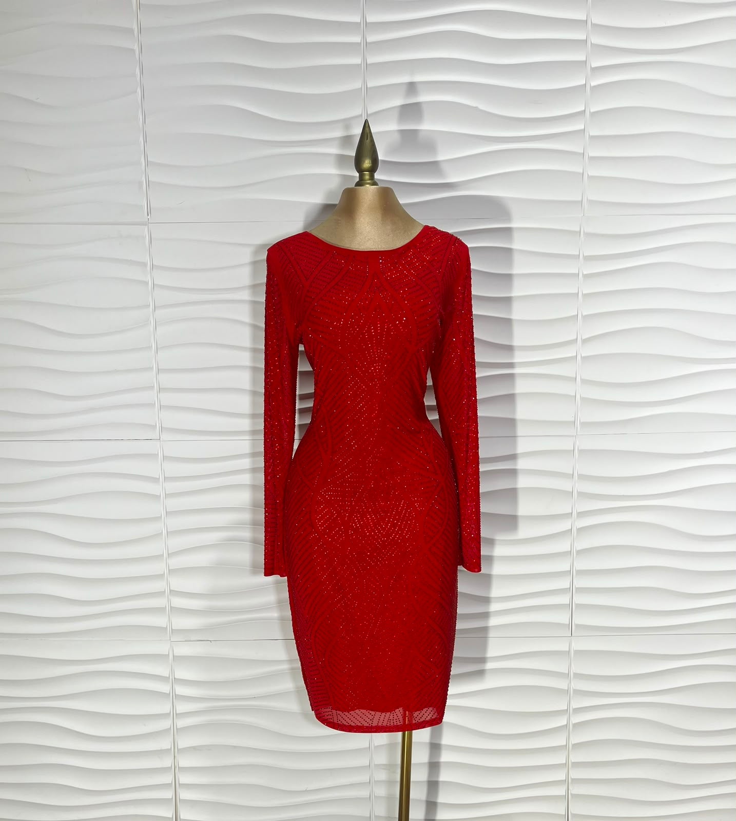 VESTIDO DE PIEDRAS 8195