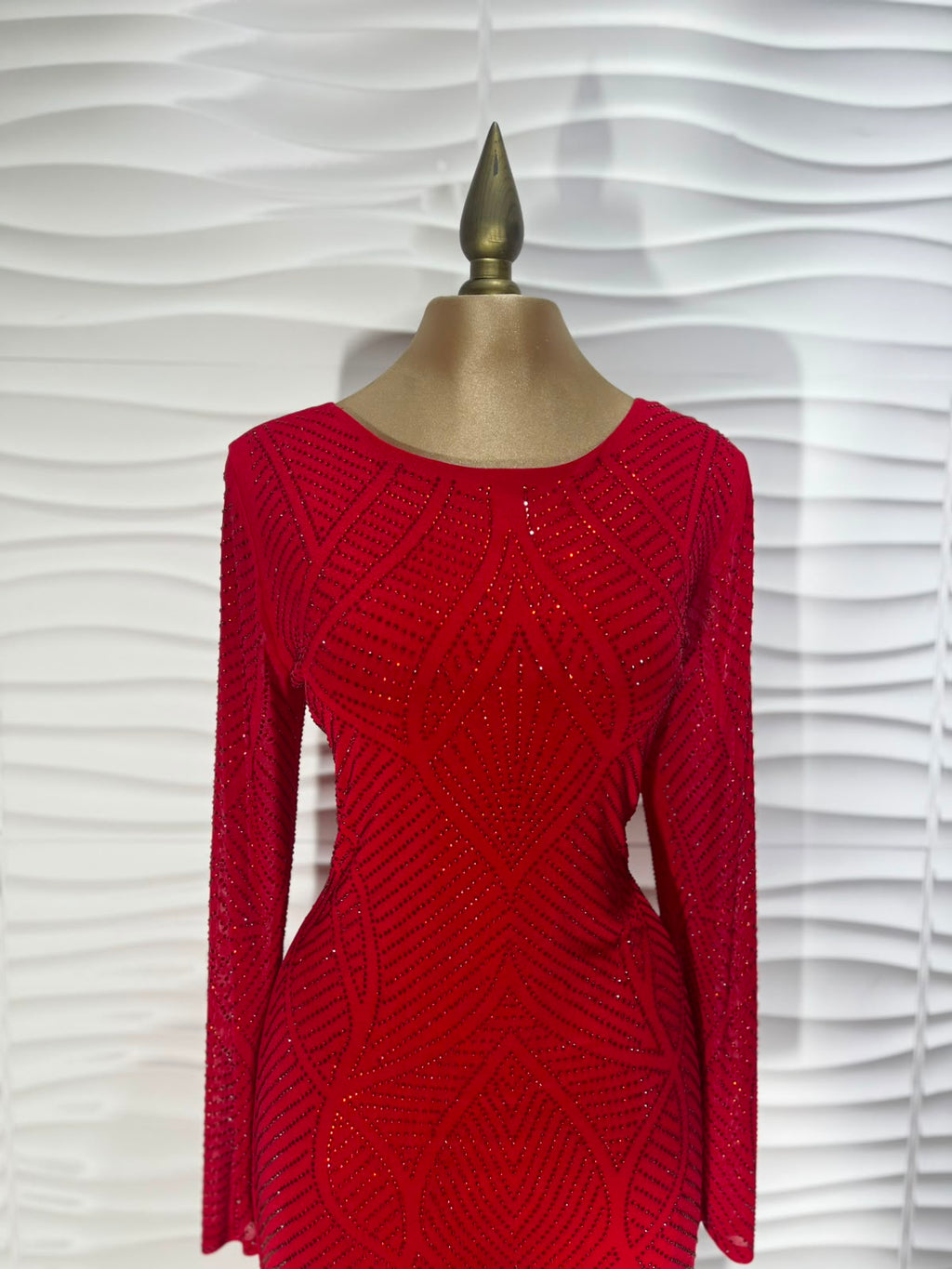 VESTIDO DE PIEDRAS 8195