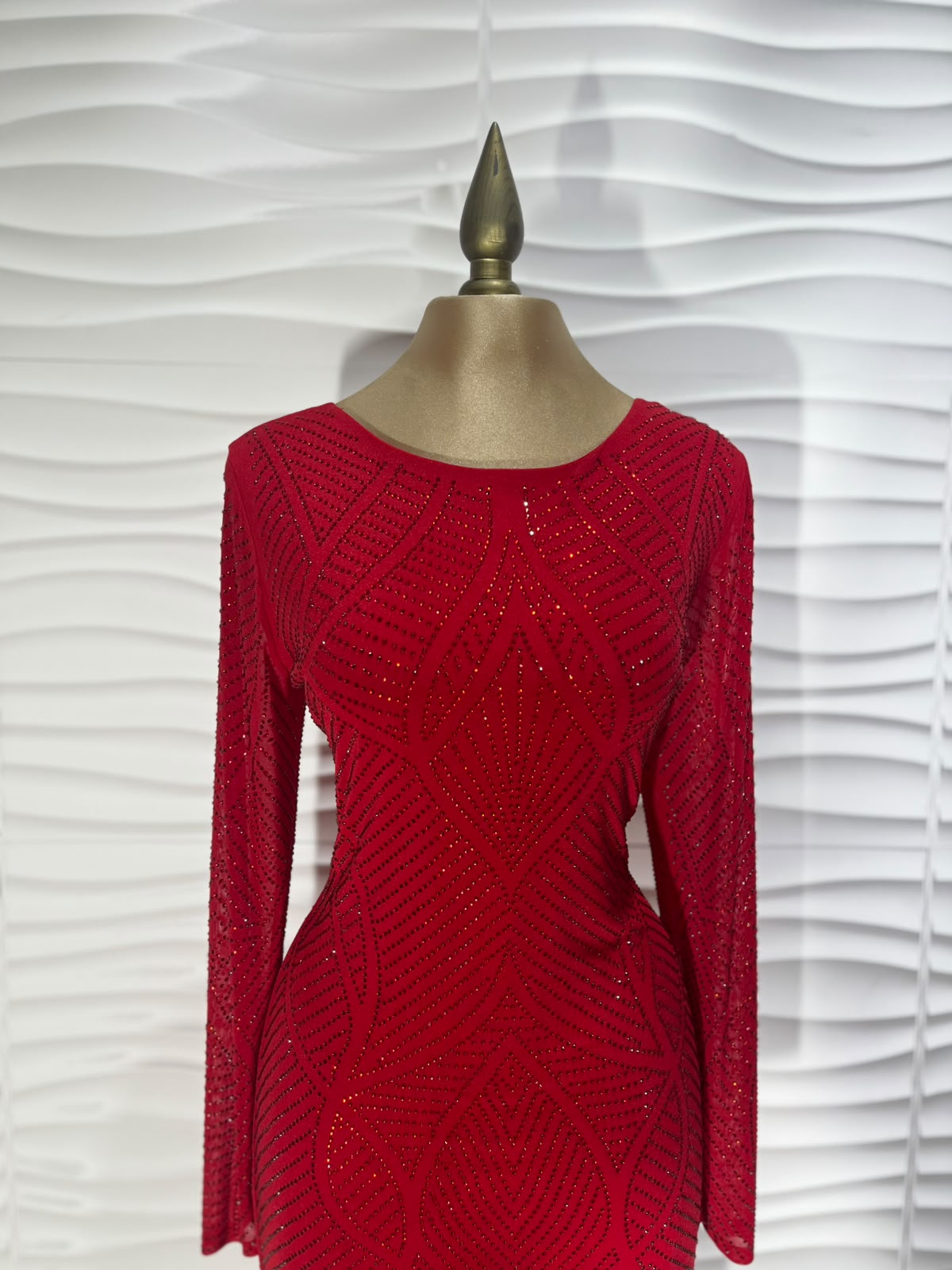 VESTIDO DE PIEDRAS 8195