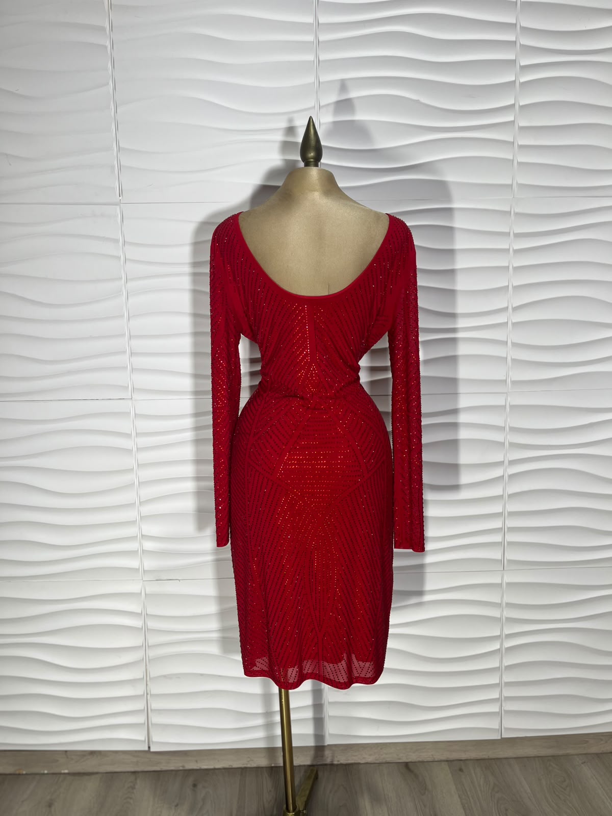VESTIDO DE PIEDRAS 8195