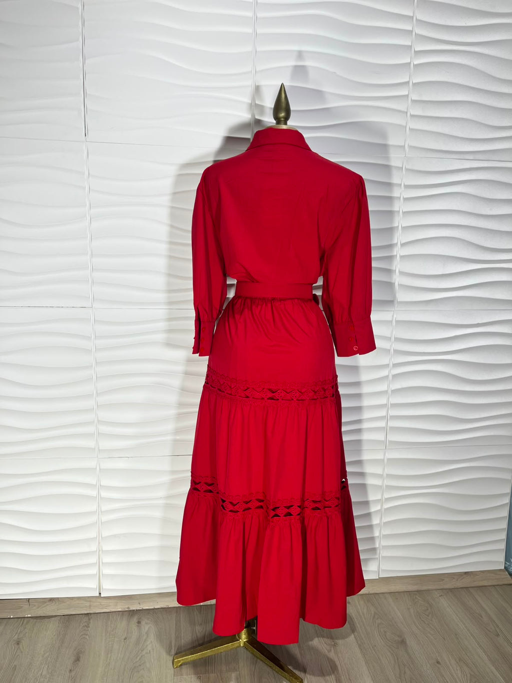 VESTIDO AL HOMBRO MM27696