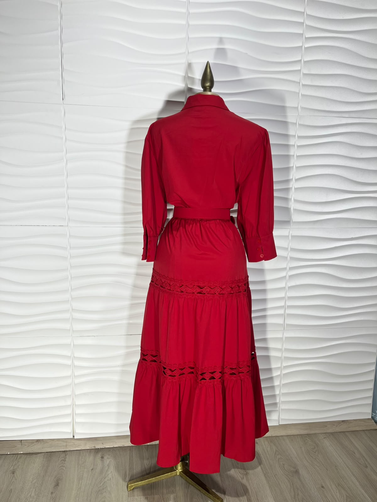 VESTIDO AL HOMBRO MM27696