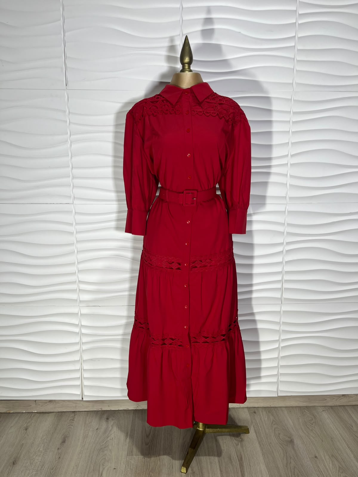 VESTIDO AL HOMBRO MM27696