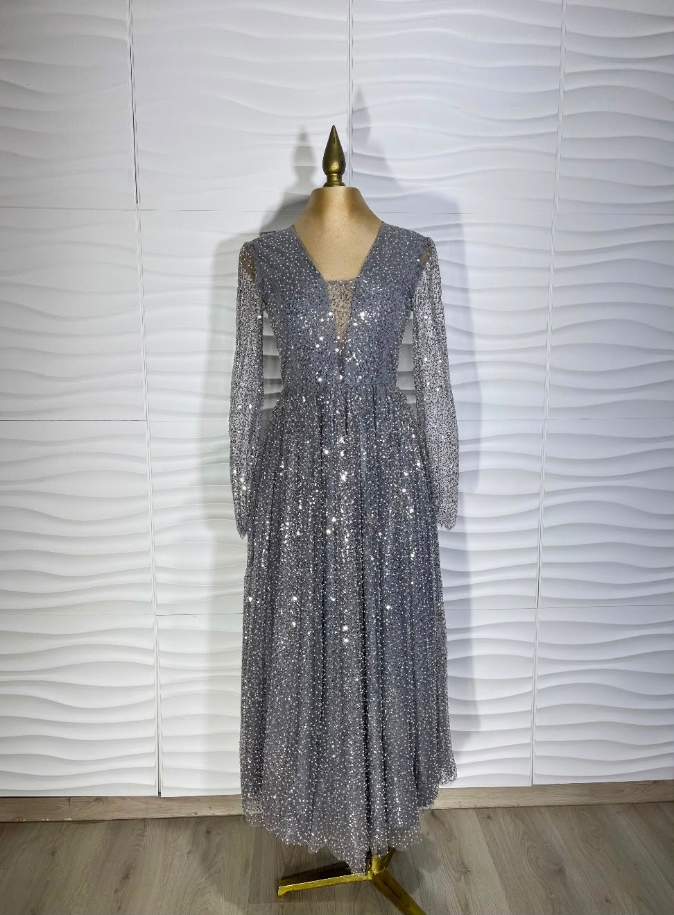 VESTIDO LENTEJUELA 14886