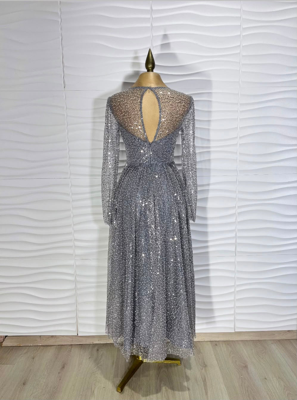 VESTIDO LENTEJUELA 14886
