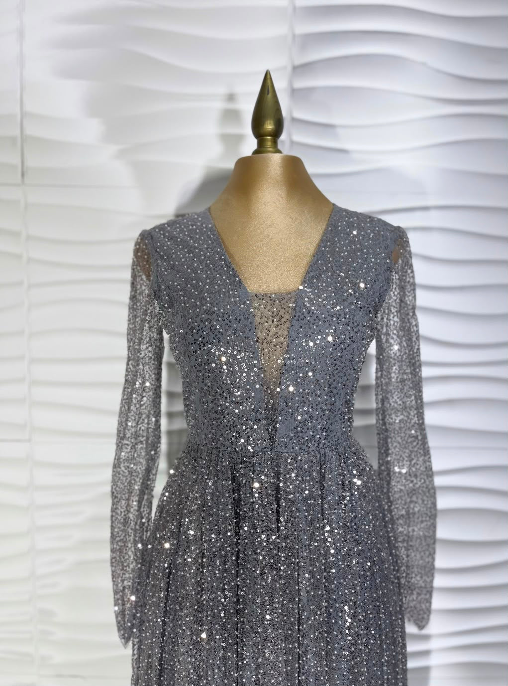VESTIDO LENTEJUELA 14886