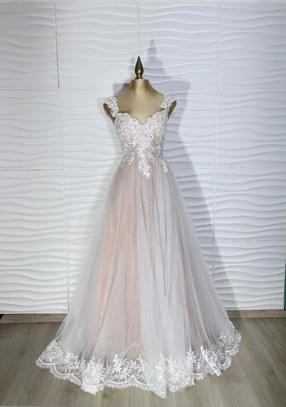 VESTIDO TUL ENCAJE W19782