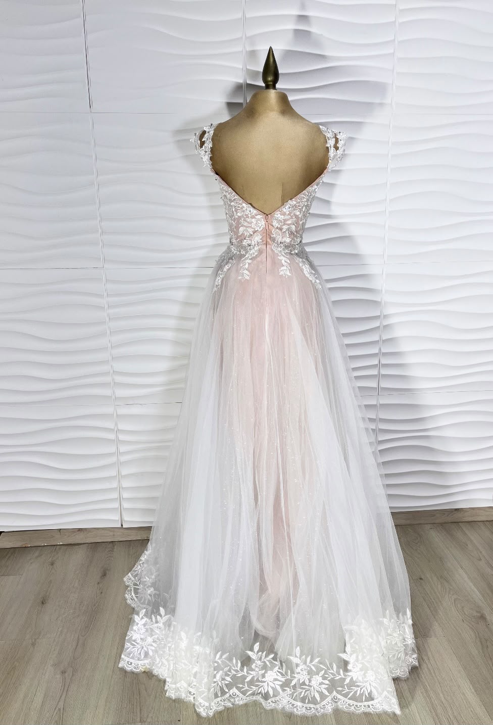 VESTIDO TUL ENCAJE W19782