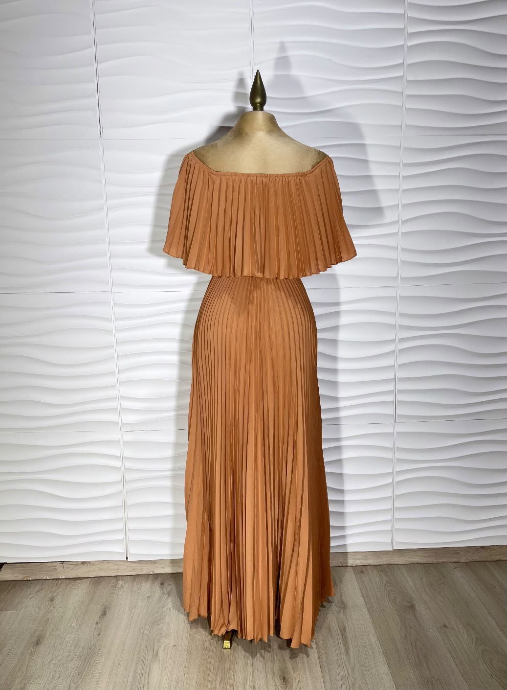 VESTIDO PLISADO 1489