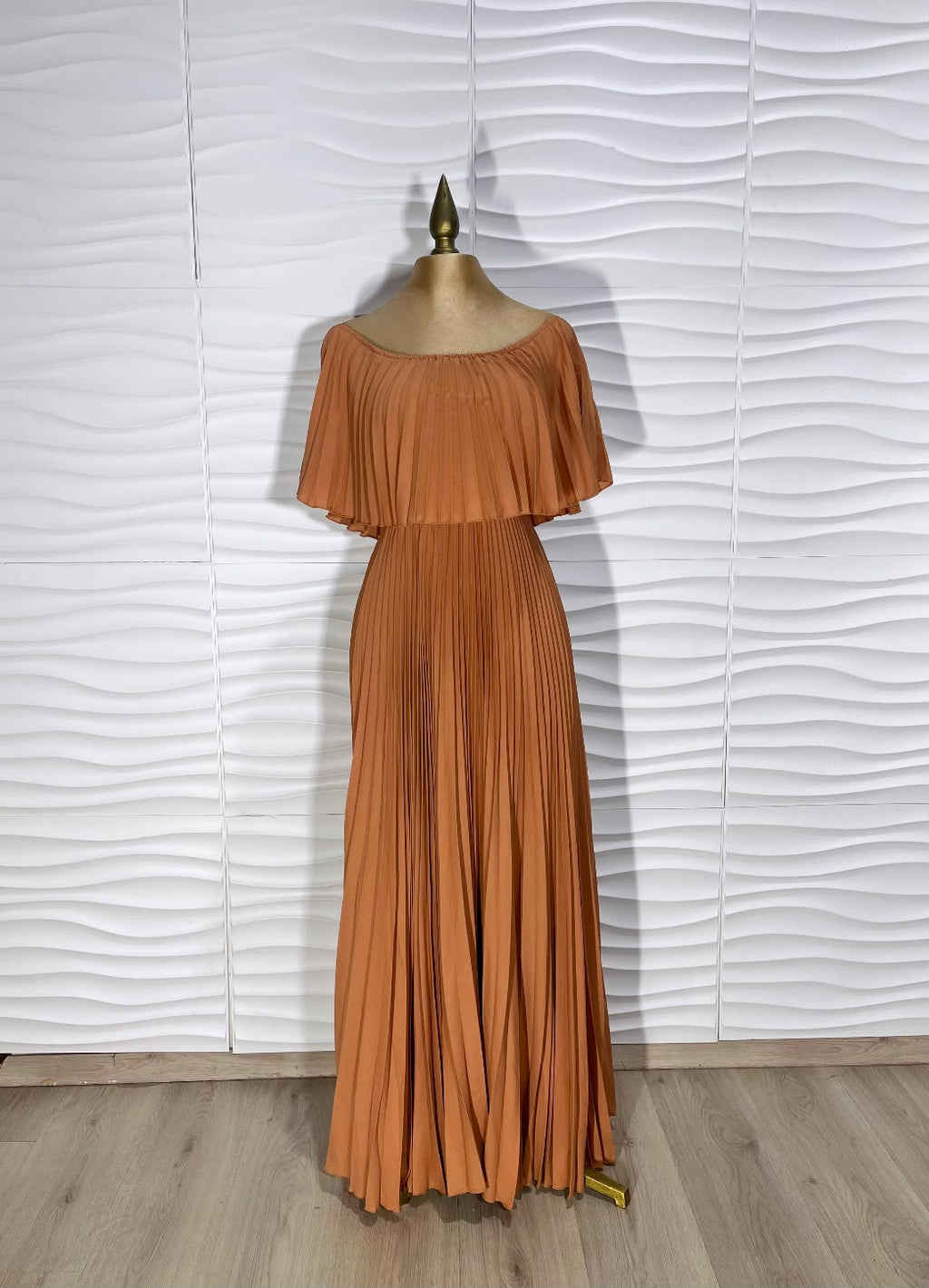 VESTIDO PLISADO 1489