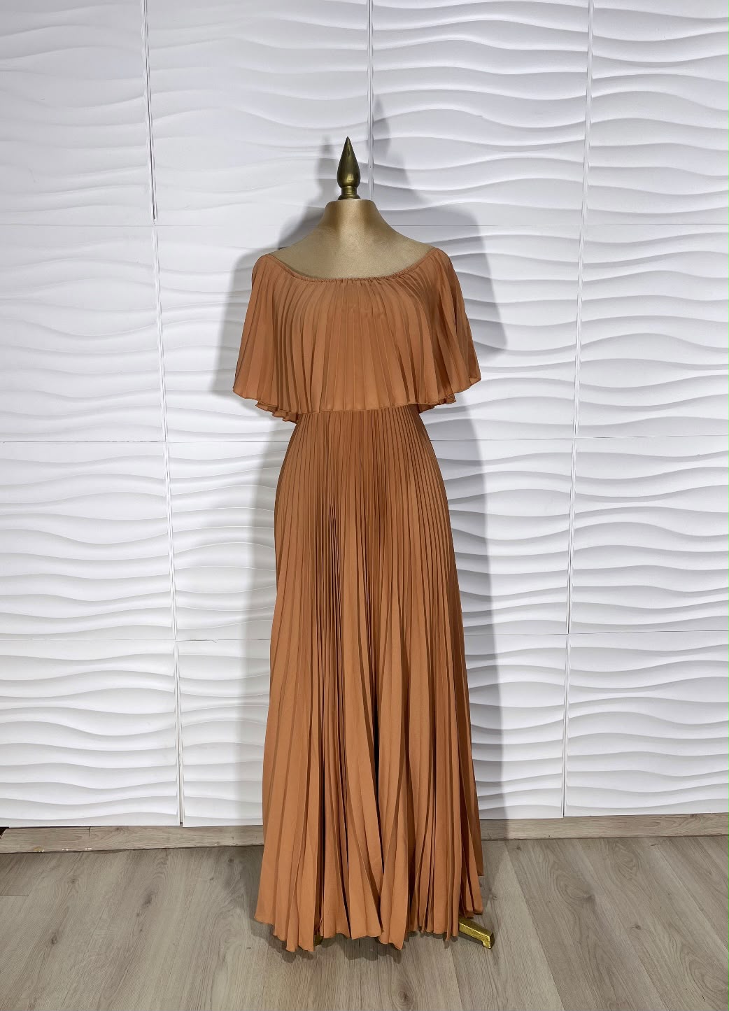 VESTIDO PLISADO 1489