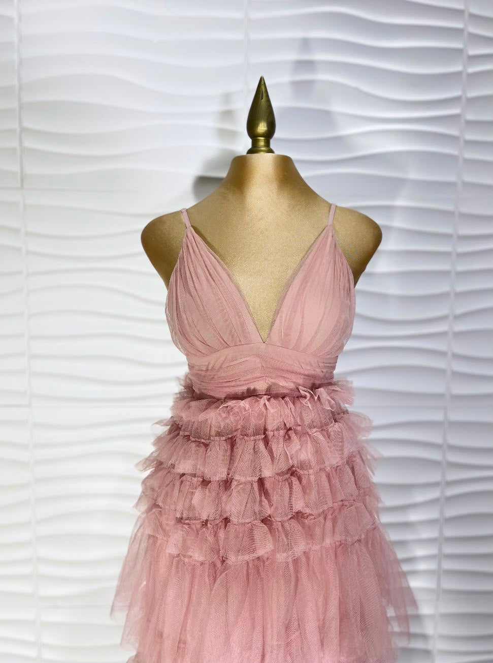 VESTIDO LARGO OLANES RVD5639